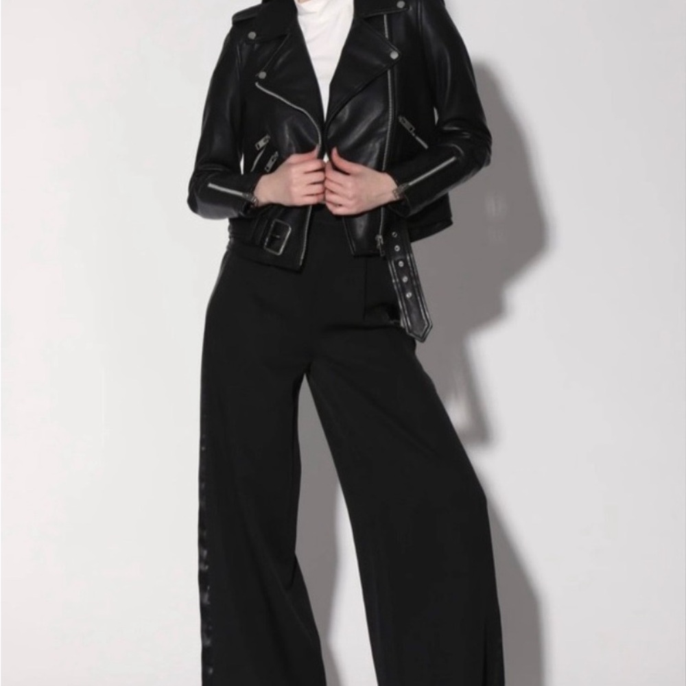 Allison Jacket, Black - Leather Jacket